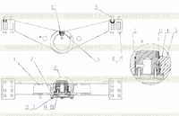 Держатель заднего суппорта Z300503 Держатель заднего суппорта Z300503