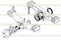 Z300502 Фронтальная несущая опора, Z300503 Зронтальная несущая опора