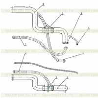 Z38G0106T4 Выпускное отверстие водяной трубы в сборе Z38G0106T4 Выпускное отверстие водяной трубы в сборе