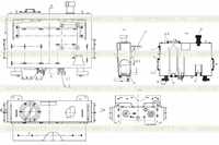 Z40H1001T1 Гидравлический масляный бак Z40H1001T1 Гидравлический масляный бак