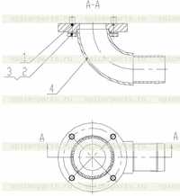 Фланец в сборе Z5E21001 Фланец в сборе Z5E21001
