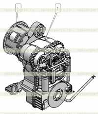 Преобразователь крутящего момента и коробка передач в сборе Преобразователь крутящего момента и коробка передач в сборе