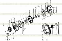 Z50E03T56 Трансмиссия VI Вал в сборе Z50E03T56 Трансмиссия VI Вал в сборе