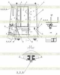 Кабина водителя Z50G13T15 Кабина водителя Z50G13T15