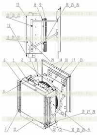 Система охлаждения Z50G0102T17 Система охлаждения Z50G0102T17