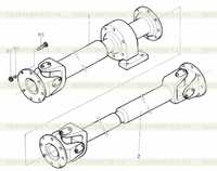 Привод переднего вала Z50G07T12 Привод переднего вала Z50G07T12