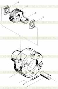 Ступица редуктора 06F0102 Ступица редуктора 06F0102