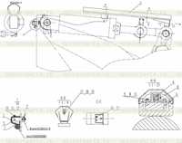 Устройство рычага Z50G16T17 Устройство рычага Z50G16T17