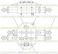 Многоходовой переключающий клапан Z50G1009T7 Многоходовой переключающий клапан Z50G1009T7