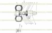 Z80H06T2 Передняя ось Z80H06T2 Передняя ось