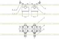 Z90H2203 Мост процеживателя в сборе Z90H2203 Мост процеживателя в сборе