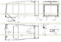 P3B18T6 Капот двигателя P3B18T6 Капот двигателя