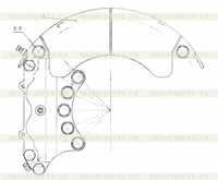 Z5EII0601 Тормоз Z5EII0601 Тормоз