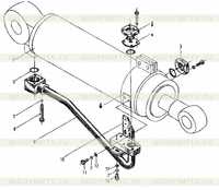 Цилиндр наклона в сборе Цилиндр наклона в сборе