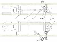 Z50E1010T38 Левый подъемный цилиндр в сборе и Z50E1011T38 Правый подъемный цилиндр в сборе Z50E1010T38 Левый подъемный цилиндр в сборе и Z50E1011T38 Правый подъемный цилиндр в сборе