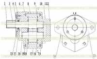 CB-FDA40-F1-X-Y4 Шестеренчатый насос