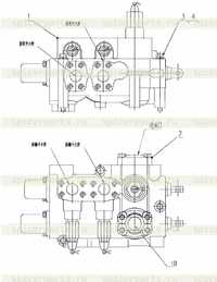 Z50E1001T38 Многосторонний инверторный клапан Z50E1001T38 Многосторонний инверторный клапан