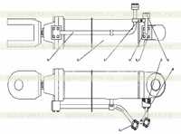 Z50E1010T38 Левый подъемный цилиндр в сборе и Z50E1011T38 Правый подъемный цилиндр в сборе Z50E1010T38 Левый подъемный цилиндр в сборе и Z50E1011T38 Правый подъемный цилиндр в сборе