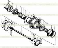 Z5EII05 Задняя ось (II) и Z5EII06 Передняя ось (II) Z5EII05 Задняя ось (II) и Z5EII06 Передняя ось (II)