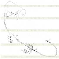 9F653-35A000000B0 Brake supply pressure system 9F653-35A000000B0 Brake supply pressure system