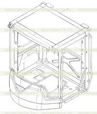 9F653-45B010000A0 Cab weld assembly 9F653-45B010000A0 Cab weld assembly