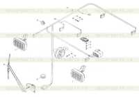 9F653-63A000000A0 Cab wiring 9F653-63A000000A0 Cab wiring