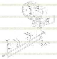 9F653-32A000000A0 Connect oil circuit of transmission oil radiator 9F653-32A000000A0 Connect oil circuit of transmission oil radiator