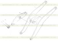 9F653-72A000000A0 Connecting rod mechanism 9F653-72A000000A0 Connecting rod mechanism