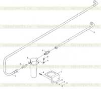 9F653-31A000000A0 Oil circuit of torque converter and gearbox 9F653-31A000000A0 Oil circuit of torque converter and gearbox