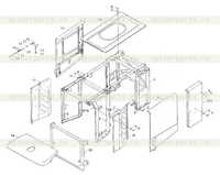 9F653-47A000000A0 Protective hood installation assembly - 2 9F653-47A000000A0 Protective hood installation assembly - 2