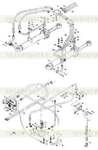 9F653-54A000000A0 Steering hydraulic system 9F653-54A000000A0 Steering hydraulic system