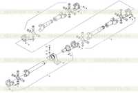 9F653-25A000000A0 Transmission shaft installation 9F653-25A000000A0 Transmission shaft installation
