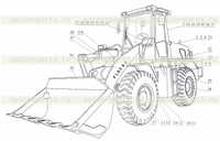 Общий вид погрузчика Общий вид погрузчика