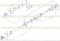 Передаточный вал в сборе Передаточный вал в сборе