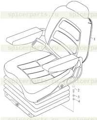 Сидение в сборе Сидение в сборе