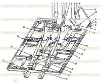 Платформа поворотная в сборе Платформа поворотная в сборе