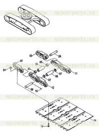 Гусеница в сборе Гусеница в сборе