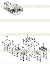 Нижняя часть поворотной платформы Нижняя часть поворотной платформы