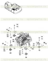 Опора двигателя Опора двигателя