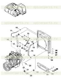 Опора радиатора Опора радиатора