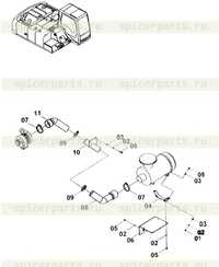 Опора воздухоочистителя Опора воздухоочистителя