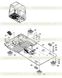 Рабочая площадка оператора в сборе Рабочая площадка оператора в сборе