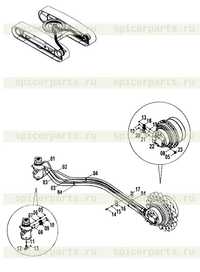 Трубопровод ходовой части Трубопровод ходовой части