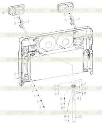 46С1274 Электропроводка задней крышки 46С1274 Электропроводка задней крышки