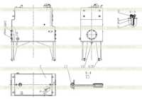Топливный бак в сборе 00E0175002 Топливный бак в сборе 00E0175002