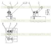 Соединение в сборе 24C0252 004 Соединение в сборе 24C0252 004
