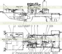 Электропроводка задней рамы 46C1323004 Электропроводка задней рамы 46C1323004