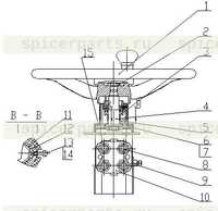 Рулевая колонка в сборе 44C0158000 Рулевая колонка в сборе 44C0158000