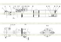 Цилиндр подъема лезвия Цилиндр подъема лезвия