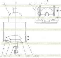 Крепление аккумулятора тормоза Крепление аккумулятора тормоза